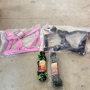 Bundle of New Halters and Hay Nets